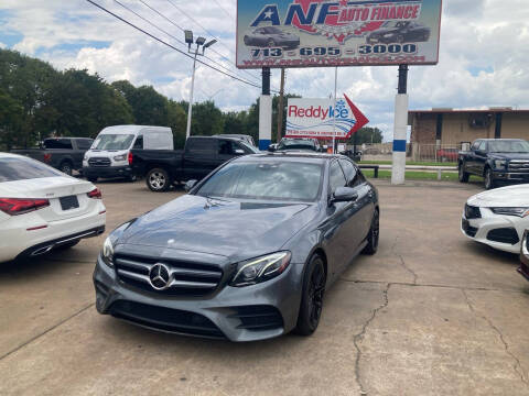 2017 Mercedes-Benz E-Class for sale at ANF AUTO FINANCE in Houston TX