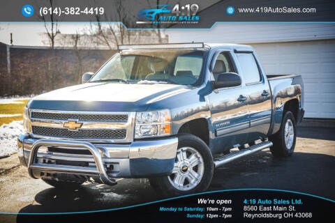 2013 Chevrolet Silverado 1500 for sale at 4:19 Auto Sales LTD in Reynoldsburg OH