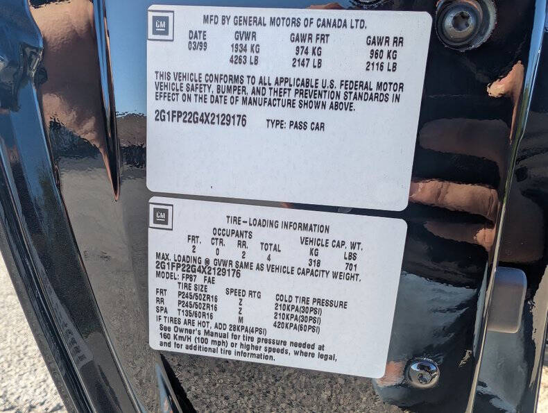 1999 Chevrolet Camaro