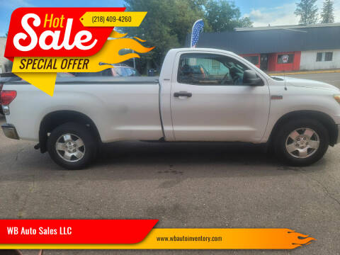 2007 Toyota Tundra for sale at WB Auto Sales LLC in Barnum MN