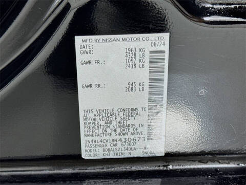 2024 Nissan Altima 2.5 SR