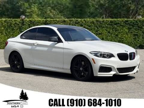 2018 BMW 2 Series for sale at PHIL SMITH AUTOMOTIVE GROUP - Pinehurst Nissan Kia in Southern Pines NC