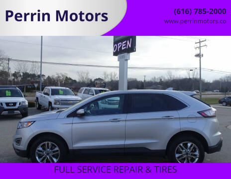 2016 Ford Edge for sale at Perrin Motors in Comstock Park MI