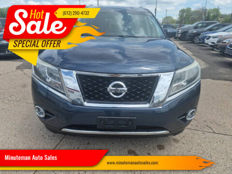 2016 Nissan Pathfinder for sale at Minuteman Auto Sales in Saint Paul MN