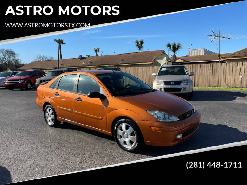 2002 Ford Focus for sale at ASTRO MOTORS in Houston TX