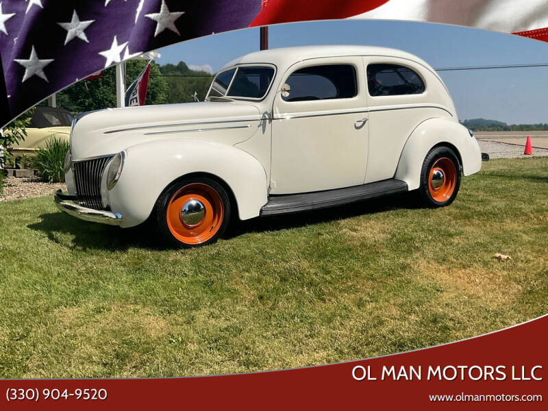 1939 Ford Deluxe for sale at Ol Man Motors LLC - Cars/Trucks in Louisville OH