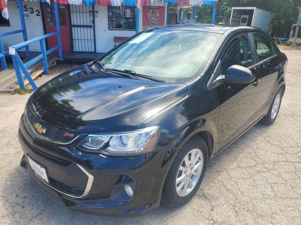 Used Car 2019 Chevrolet Sonic  Sedan 4 Dr. Lt Auto 4dr Sedan Front Wheel Drive For Sale Under $10,000 In San Antonio, Texas