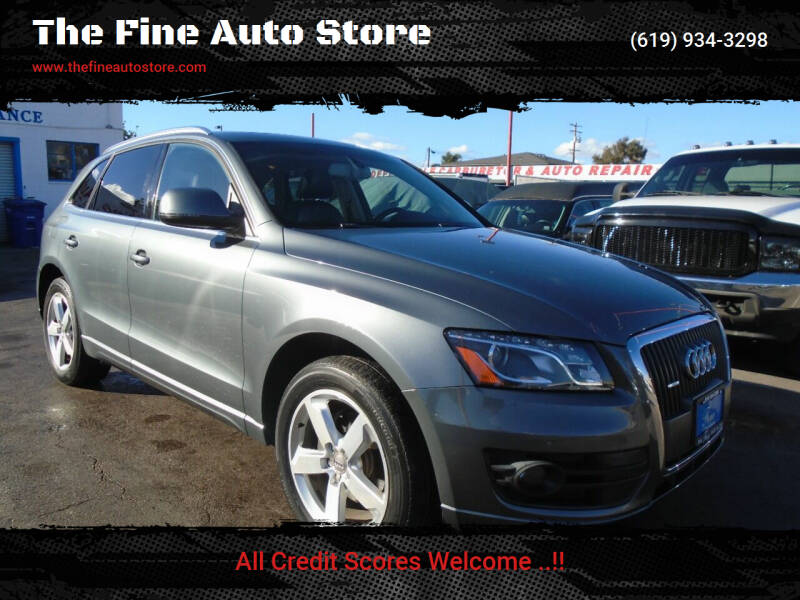 2012 Audi Q5 for sale at The Fine Auto Store in Imperial Beach CA