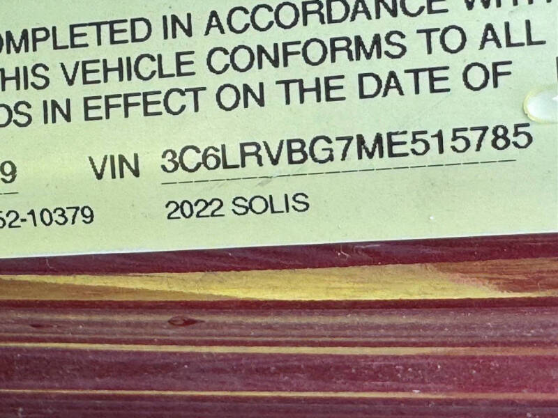 2022 Winnebago Solis