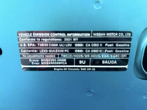 2021 Nissan Sentra SV