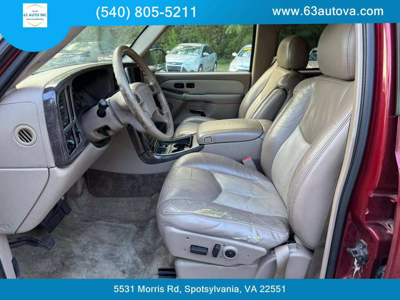 2003 GMC Yukon for sale at 63 Auto Inc in Spotsylvania, VA