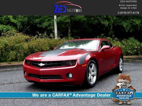 2011 Chevrolet Camaro for sale at Zed Motors in Raleigh NC