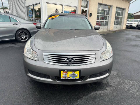 2009 Infiniti G37 Sedan for sale at ADAM AUTO AGENCY in Rensselaer NY