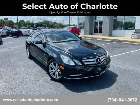 Mercedes Benz E Class For Sale In Matthews Nc Select Auto Of Charlotte