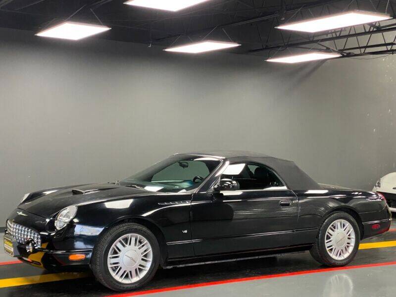 2003 Ford Thunderbird for sale at AutoNet of Dallas in Dallas TX