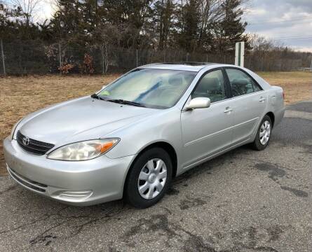2002 Toyota Camry for sale at Garden Auto Sales in Feeding Hills MA