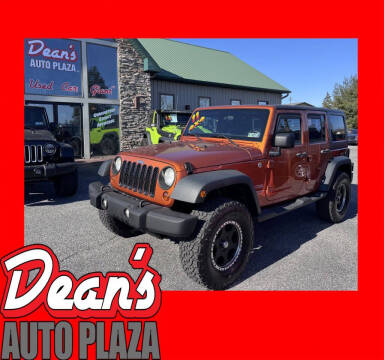 2011 Jeep Wrangler Unlimited for sale at Dean's Auto Plaza in York PA