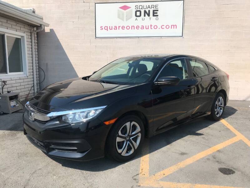 2017 Honda Civic for sale at SQUARE ONE AUTO LLC in Murray UT