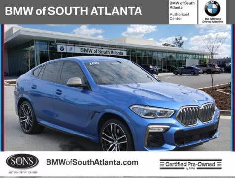 2020 BMW X6 for sale at Carol Benner @ BMW of South Atlanta in Union City GA