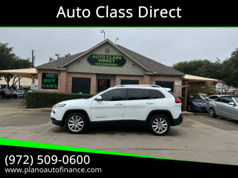 2017 Jeep Cherokee for sale at Auto Class Direct in Plano TX