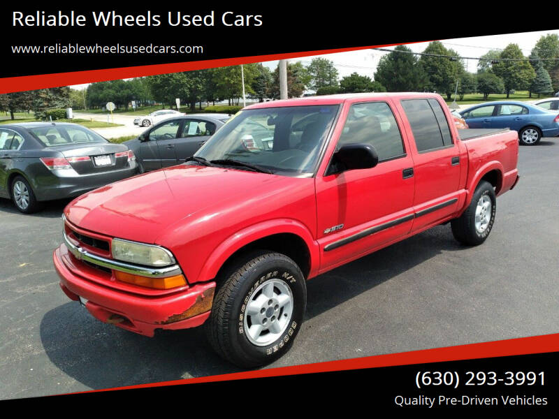 2003 Chevrolet S-10 for sale at Reliable Wheels Used Cars in West Chicago IL
