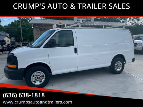 2013 GMC Savana Cargo for sale at CRUMP'S AUTO & TRAILER SALES in Crystal City MO