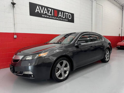 2012 Acura TL for sale at AVAZI AUTO GROUP LLC in Gaithersburg MD