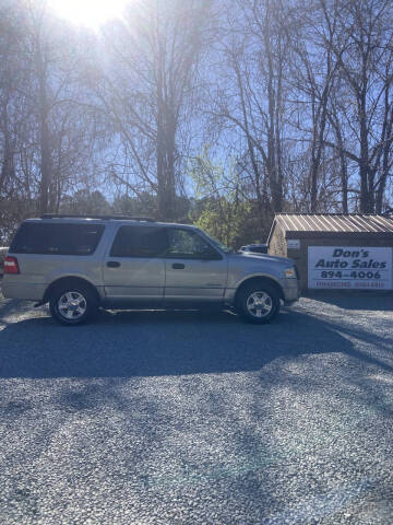 2008 Ford Expedition EL for sale at Don's Auto Sales in Benson NC