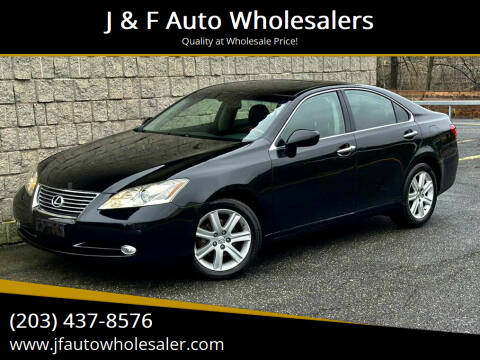 2008 Lexus ES 350 for sale at J & F Auto Wholesalers in Waterbury CT