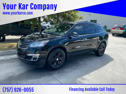 2016 Chevrolet Traverse for sale at Your Kar Company in Norfolk VA