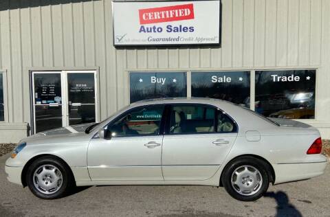2002 Lexus LS 430 for sale at Certified Auto Sales in Des Moines IA