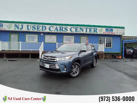 2019 Toyota Highlander for sale at New Jersey Used Cars Center in Irvington NJ