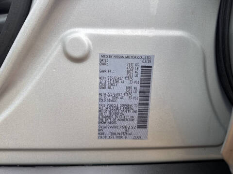 2019 Nissan Rogue SV