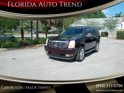 2009 Cadillac Escalade for sale at Florida Auto Trend in Plantation FL