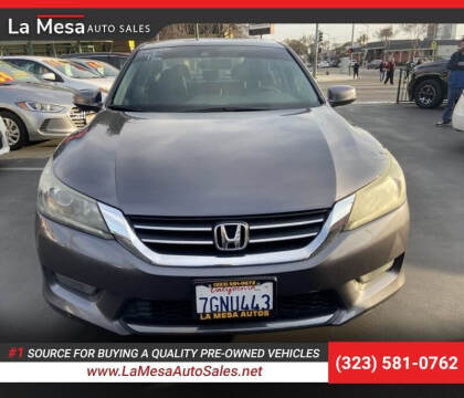 2014 Honda Accord for sale at La Mesa Auto Sales in Huntington Park CA