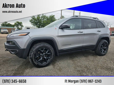 2017 Jeep Cherokee for sale at Akron Auto in Akron CO