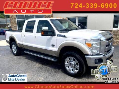 2013 Ford F-350 Super Duty for sale at CHOICE AUTO SALES in Murrysville PA