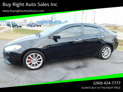 2013 Dodge Dart for sale at Buy Right Auto Sales Inc in Fort Wayne IN