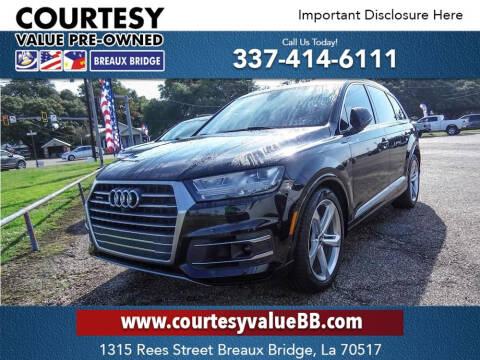 2019 Audi Q7 for sale at CourtesyValueBB.com in Breaux Bridge LA