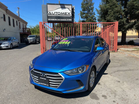 2017 Hyundai Elantra for sale at AUTOMEX in Sacramento CA