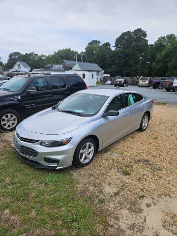 2016 Chevrolet Malibu for sale at Young's Auto Sales in Benson NC