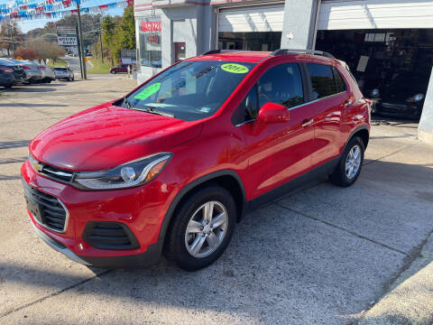 2017 Chevrolet Trax for sale at Motley's Auto World in Danville VA