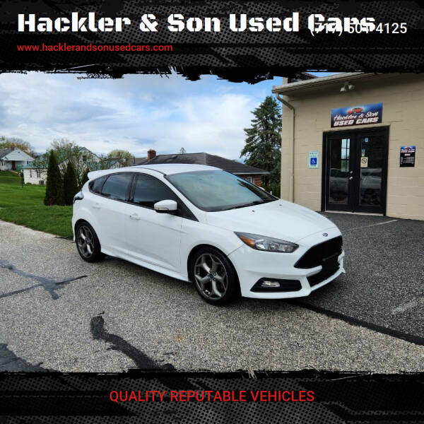 2018 Ford Focus for sale at Hackler & Son Used Cars in Red Lion PA