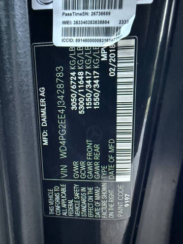 2018 Mercedes-Benz Metris Passenger