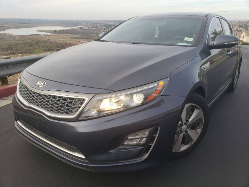 2014 Kia Optima Hybrid for sale at Trini-D Auto Sales Center in San Diego CA