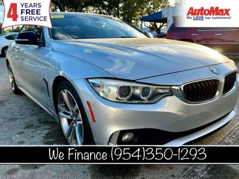 2014 BMW 4 Series for sale at Auto Max in Hollywood FL