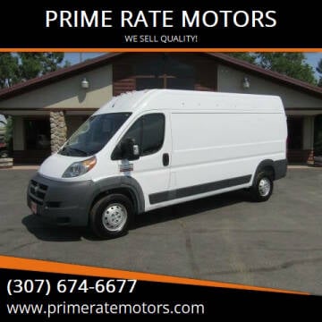 2018 RAM ProMaster for sale at PRIME RATE MOTORS in Sheridan WY