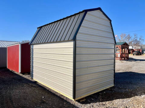 2025 Derksen 8x12 Metal Side Lofted Barn
