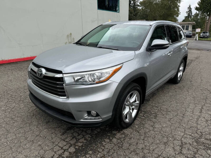 Used 2016 Toyota Highlander Limited with VIN 5TDDKRFHXGS227720 for sale in Kirkland, WA