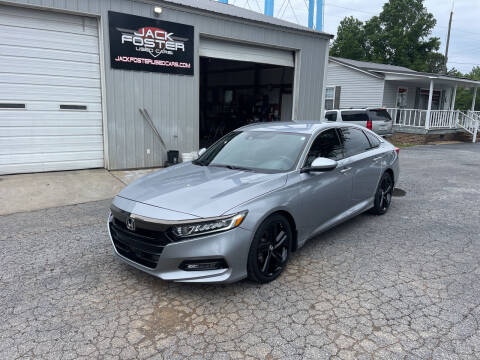 2020 Honda Accord for sale at Jack Foster Used Cars LLC in Honea Path SC